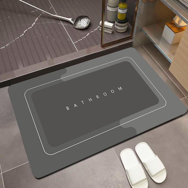 Zara Home Bathroom Rug - Super saugfähige, rutschfeste Badezimmermatte, Toilette, rutschfeste