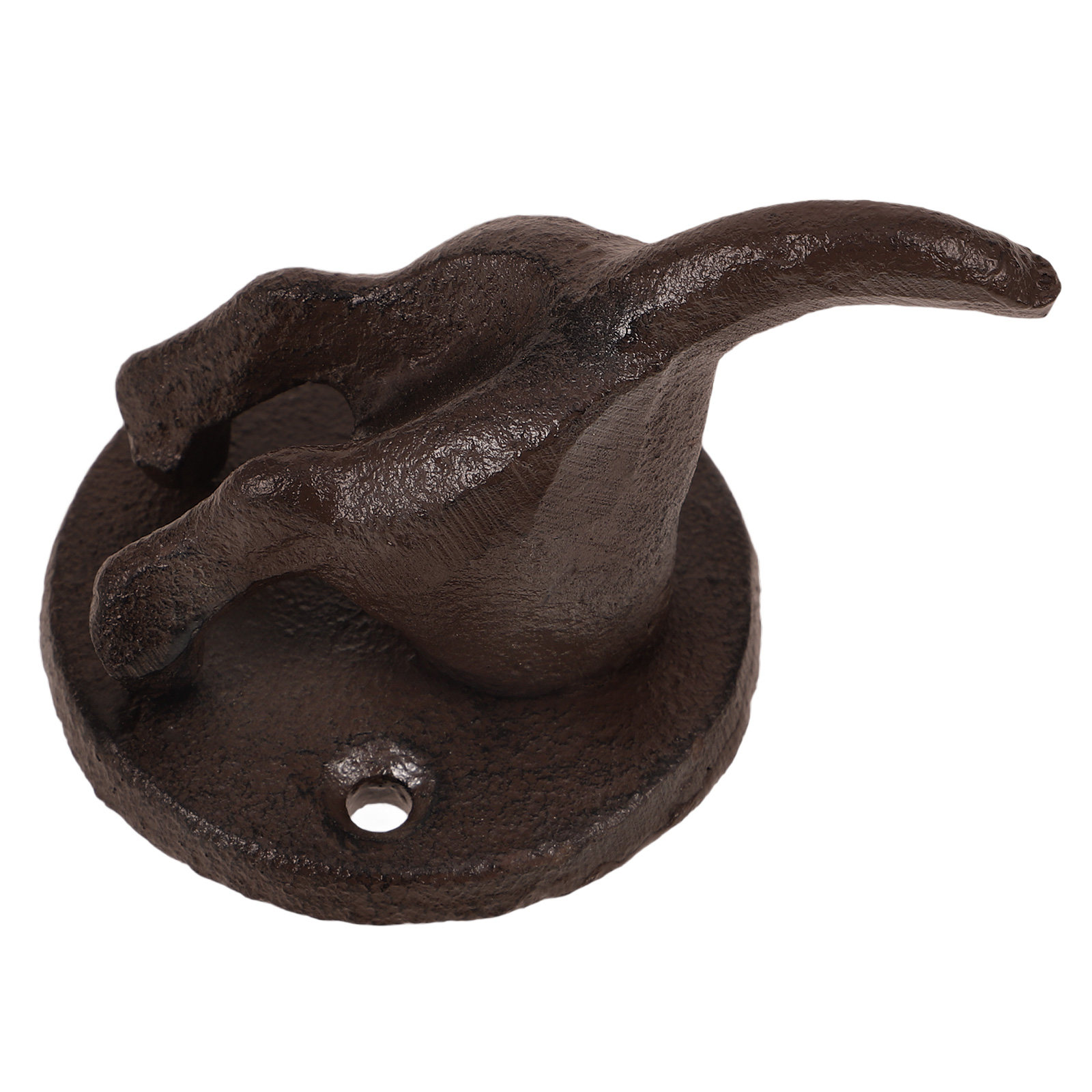 Home Bathroom Key - Gusseisen Vintage Hundesitz-Wandhaken, dekorativ im europäischen