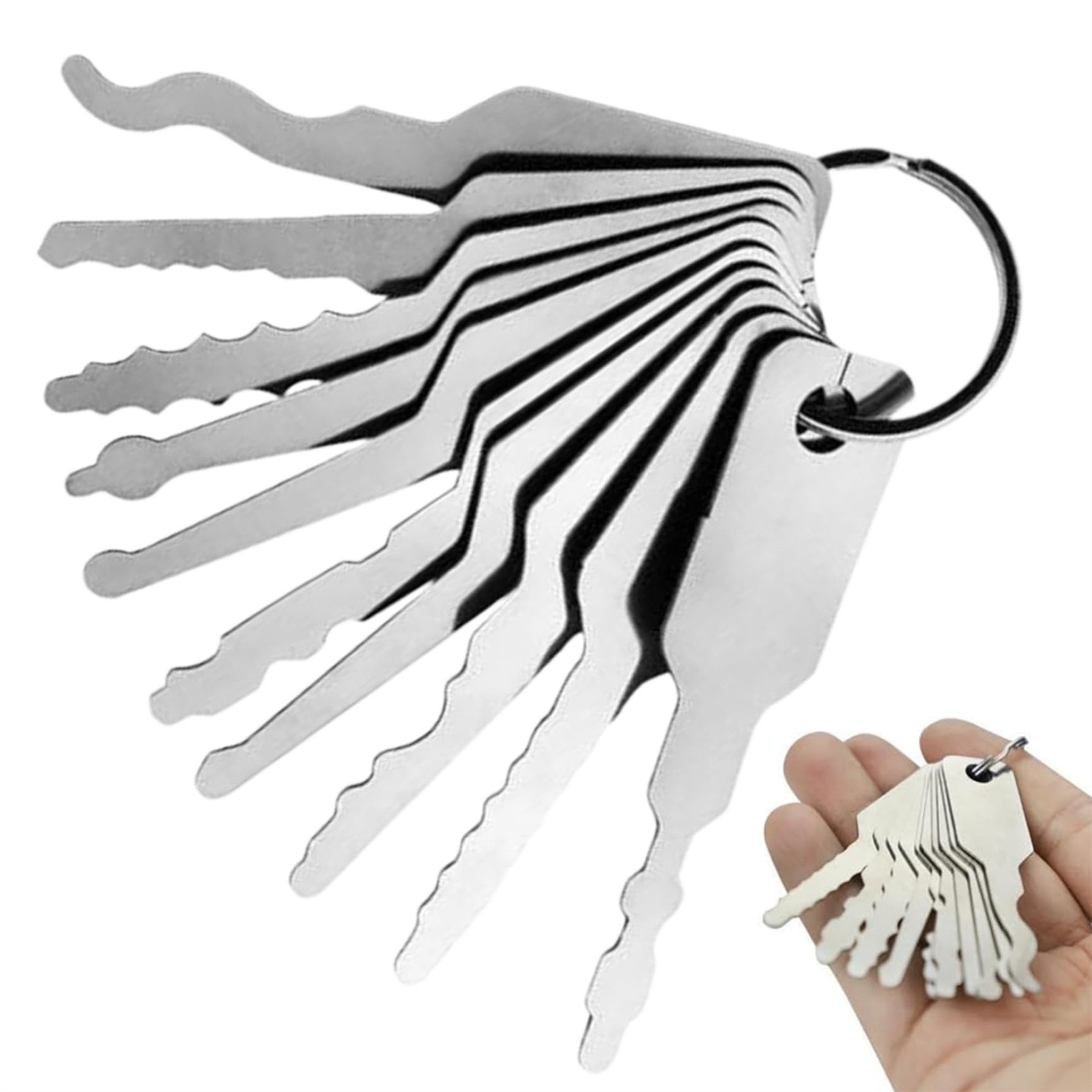Home Bathroom Key - 10 teile/los Uncut Schlüssel Rohlinge Schlosser