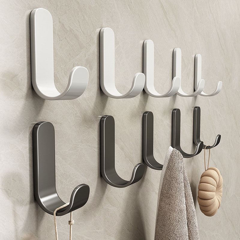 Home Bathroom Key - Selbstklebende starke Wandhaken, Handtuchhaken, Türhänger, Schlüsseltasche,