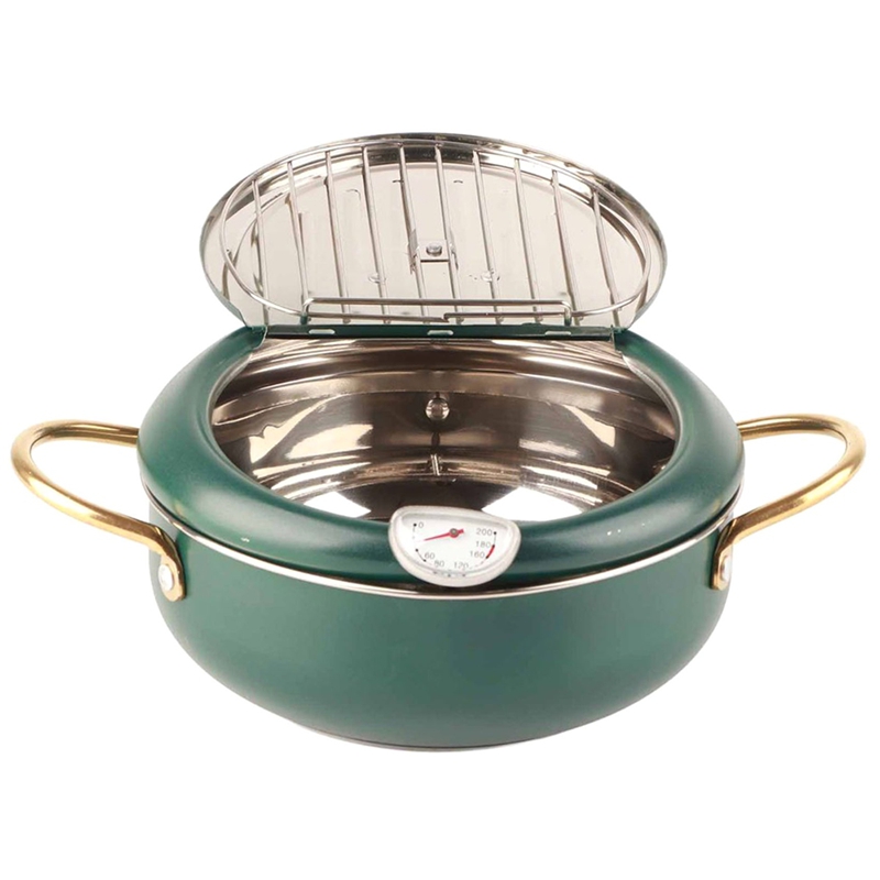 Bratpfanne mit Thermometer, ja – Home Kitchen & Bathroom Bewertung und Preis