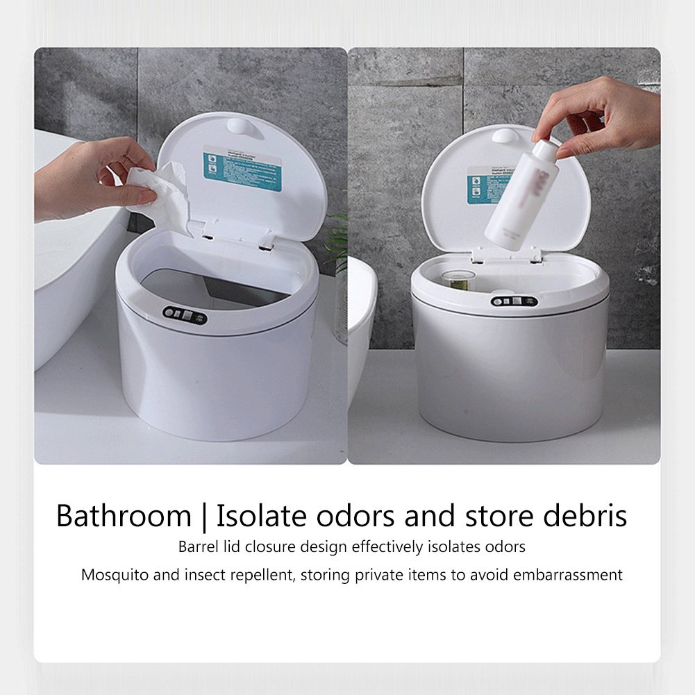 Automatischer Mülleimer mit el – Home Bathroom Trash Can Bewertung und Preis