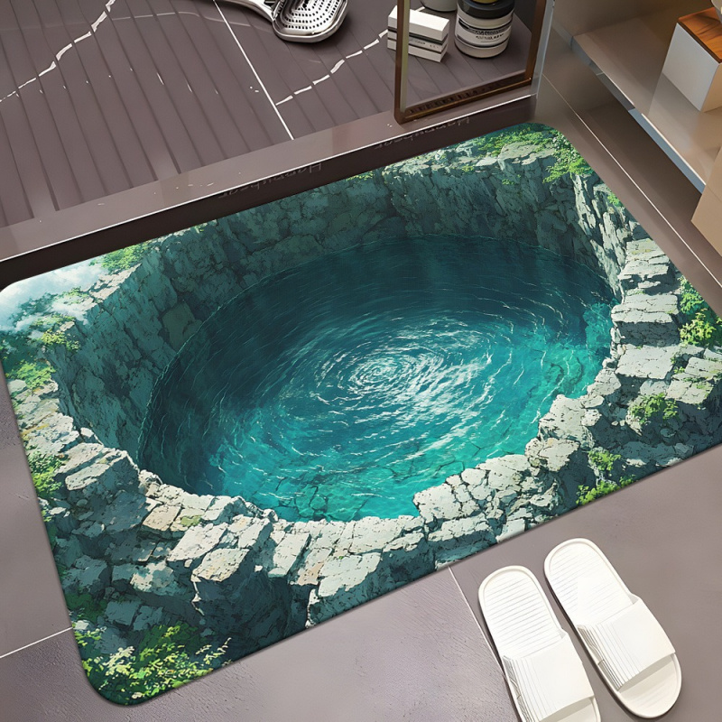 VIKAMA Stereoscopic Vision Bad – Zara Home Bathroom Rug Bewertung und Preis