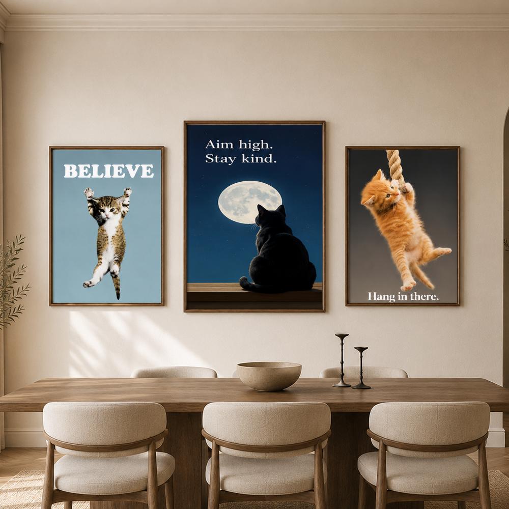 Lustige Motivationskatzen, nie – Home Bathroom Quotes Bewertung und Preis