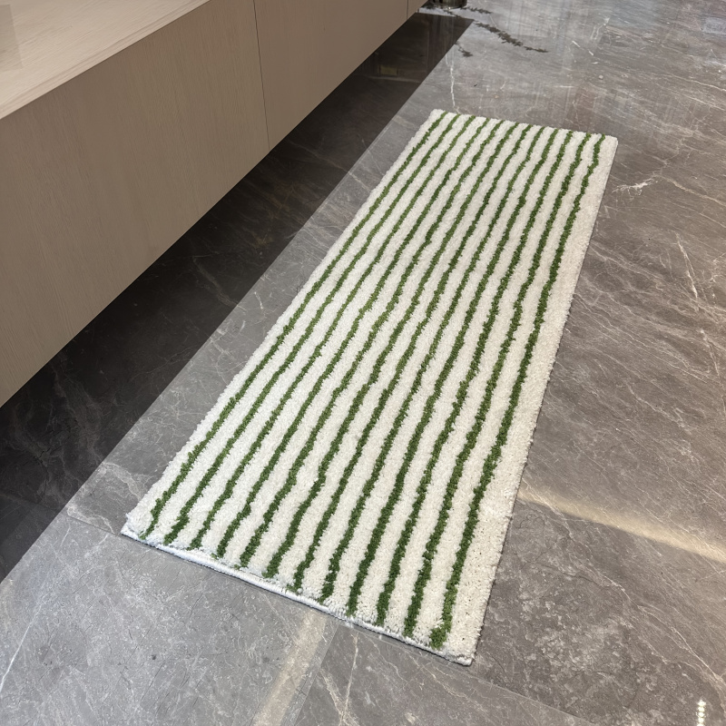 VIKAMA minimalistischer gestre – Zara Home Bathroom Rug Bewertung und Preis