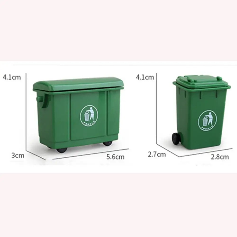 1 Set 1:12 Maßstab Puppenhaus  – Home Bathroom Trash Can Bewertung und Preis