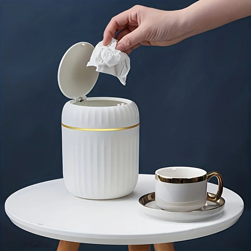 Mini-Desktop-Mülleimer mit Dec – Home Bathroom Trash Can Bewertung und Preis
