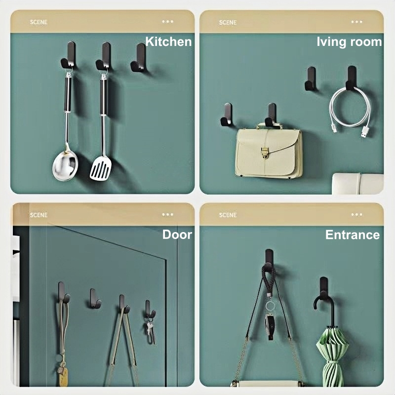 6/12/18 Stück J-förmige Kunsts – Home Bathroom Key Bewertung und Preis