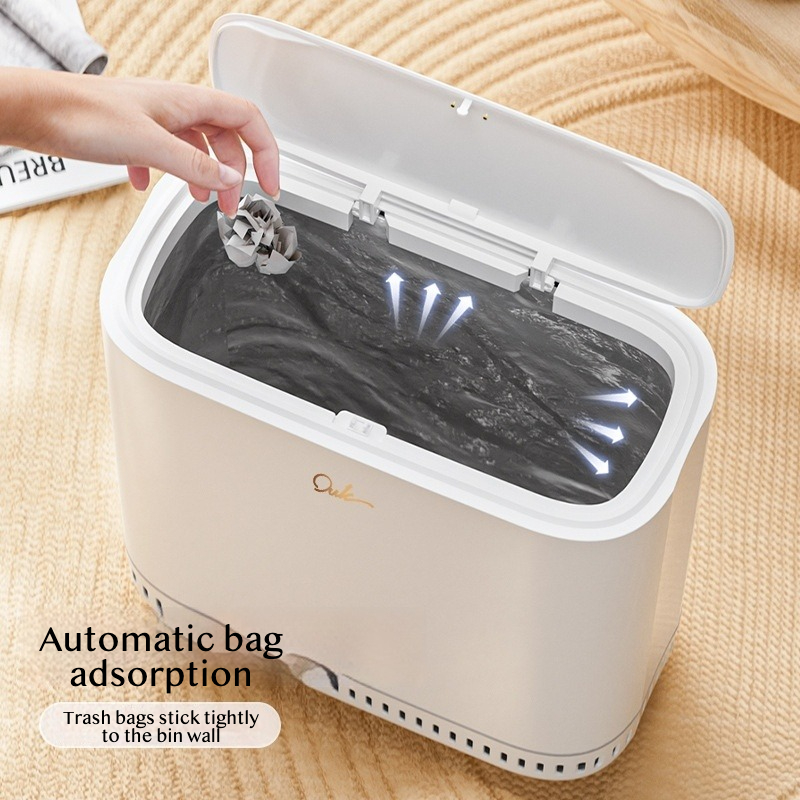 Schmaler Mülleimer mit Deckel  – Home Bathroom Trash Can Bewertung und Preis