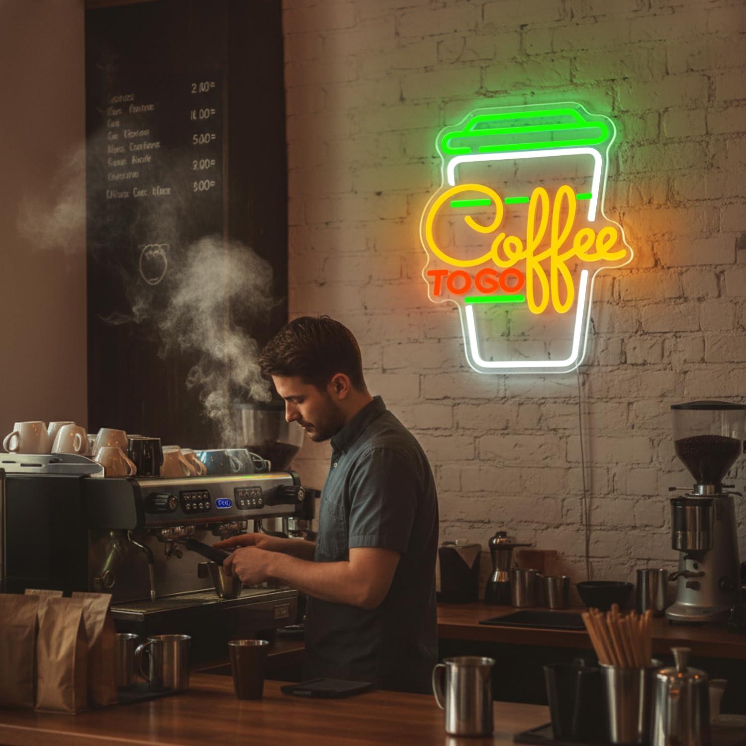 Kaffee-Neonschild USB Dimmbare – Home Kitchen & Bathroom Bewertung und Preis
