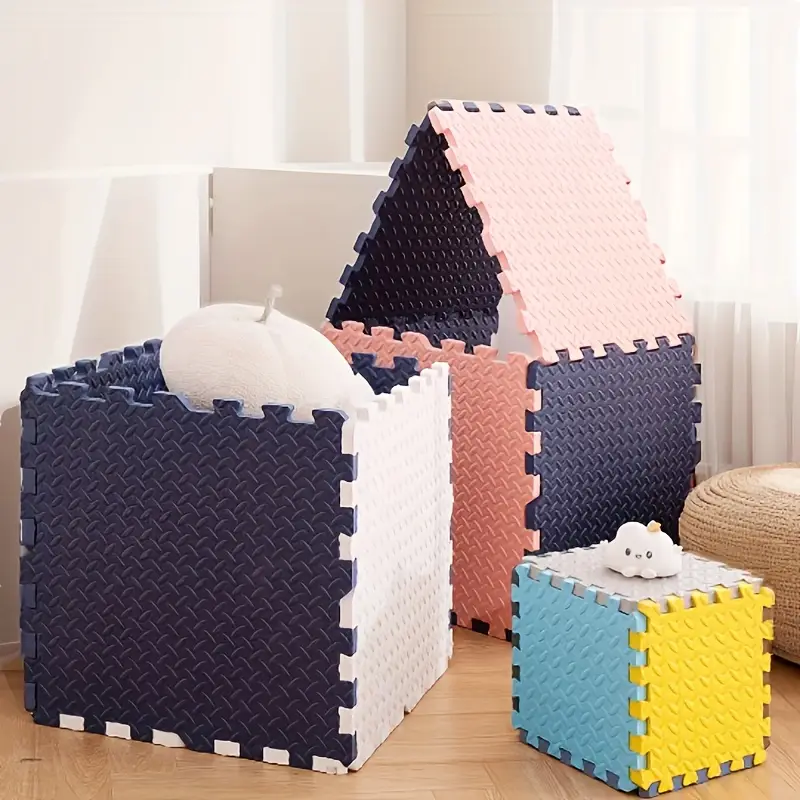 8/16 Stück Schaumstoff-Schutzp – Zara Home Bathroom Rug Bewertung und Preis