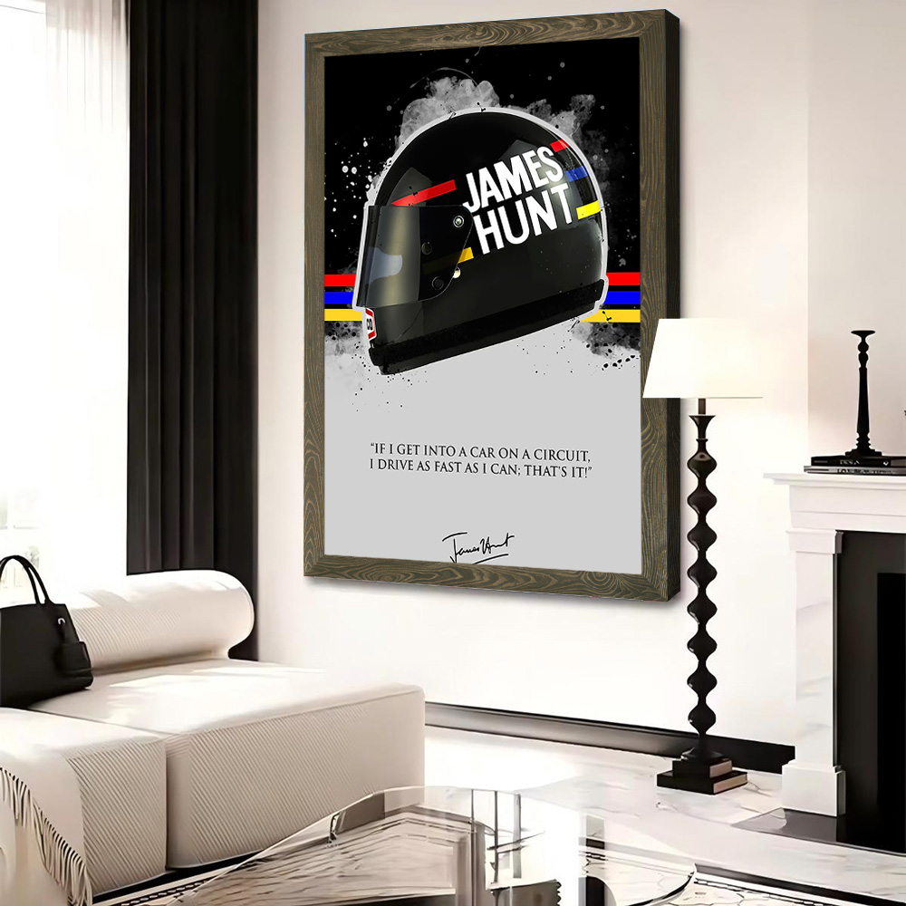 JAMES HUNT Zitat, bedruckte Le – Home Bathroom Quotes Bewertung und Preis