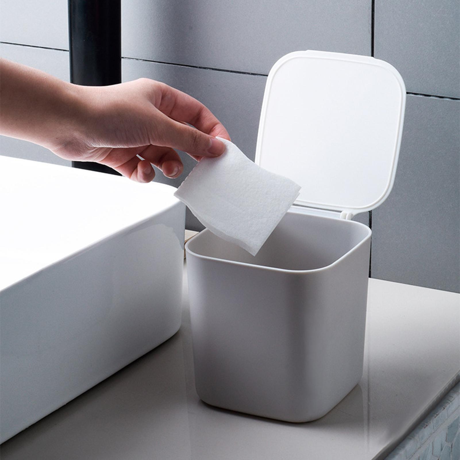 Mini-Mülleimer mit Deckel Klei – Home Bathroom Trash Can Bewertung und Preis