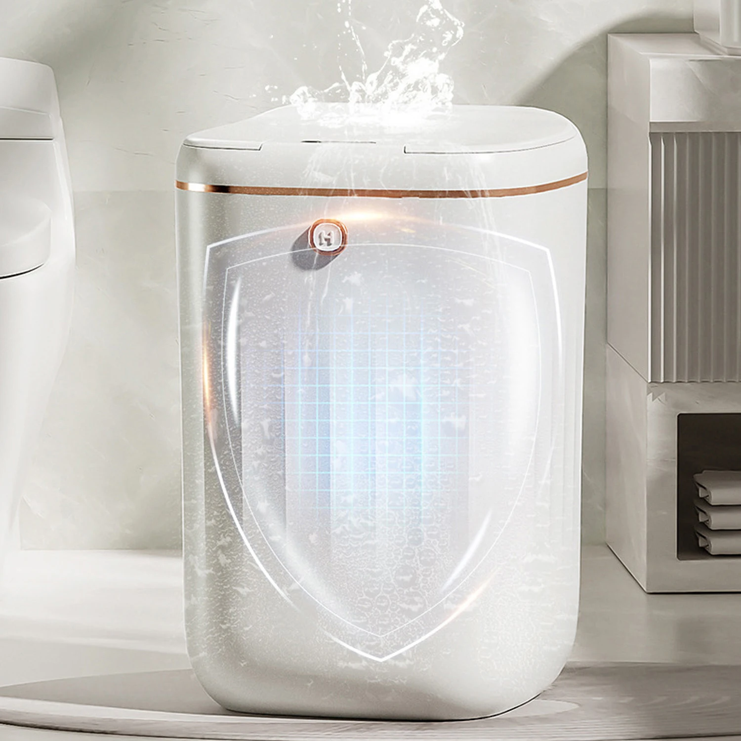 Smart Sensor Mülleimer automat – Home Bathroom Trash Can Bewertung und Preis