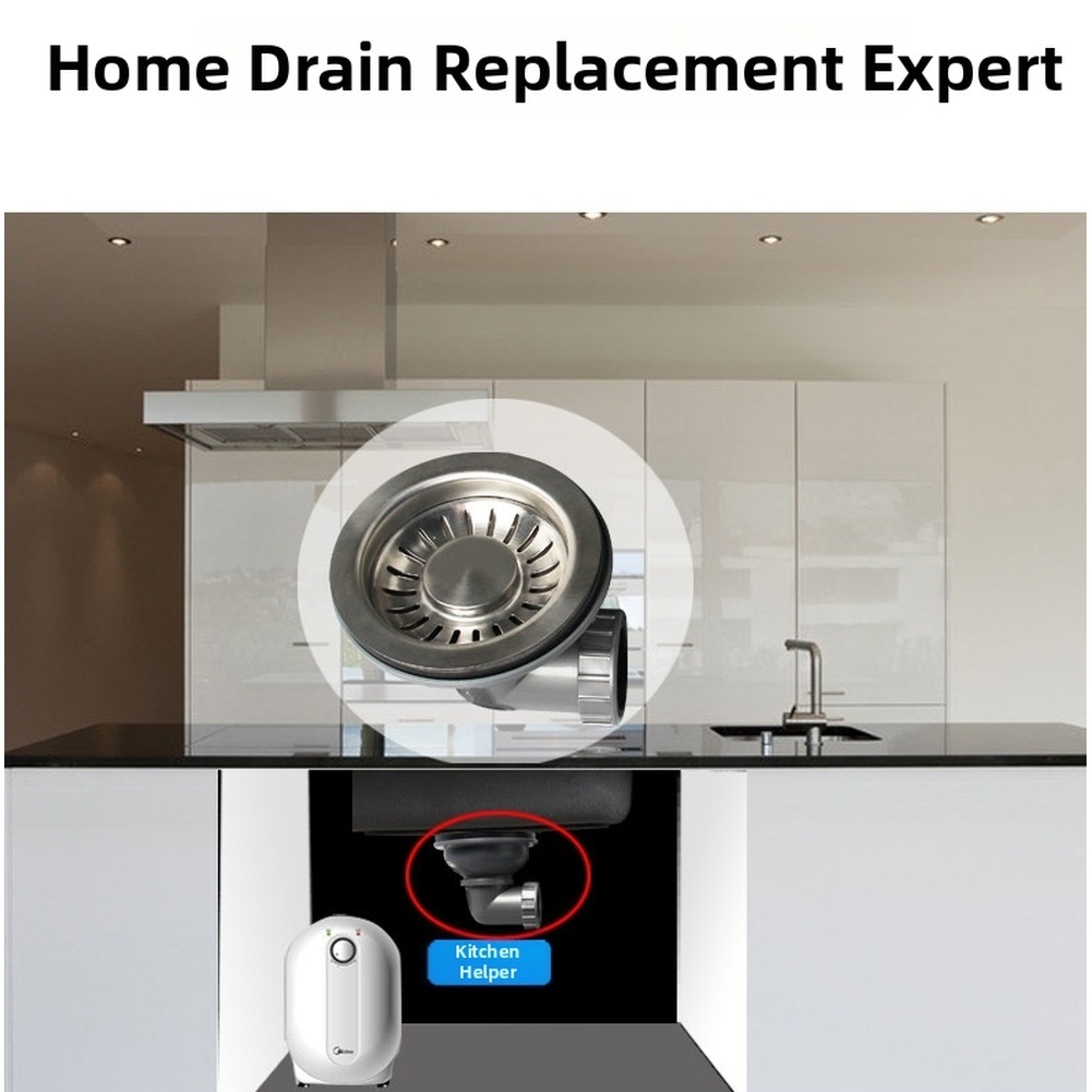 Edelstahl-Küchenabflussrohr, 1 – Home Kitchen & Bathroom Bewertung und Preis