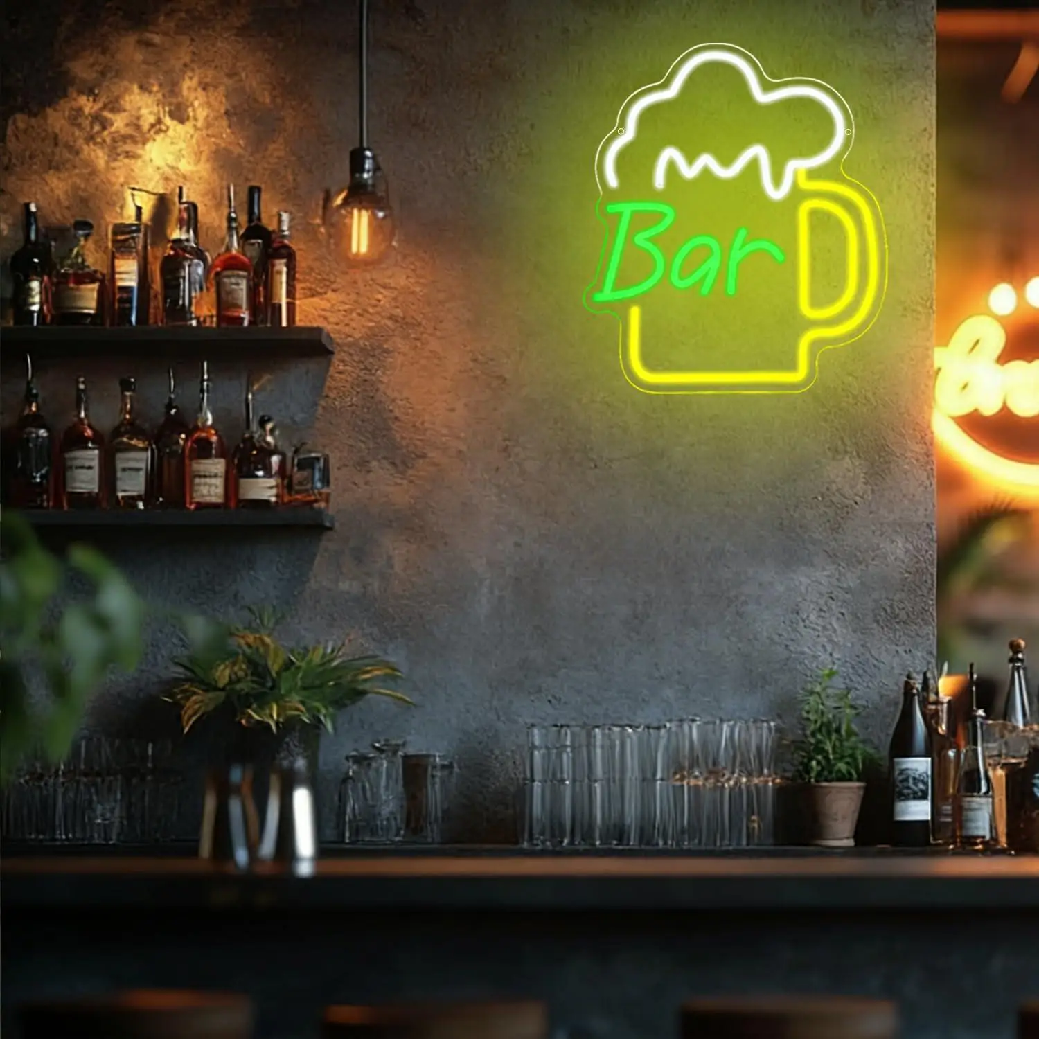 Bier-Bar Neonschild USB Dimmba – Home Kitchen & Bathroom Bewertung und Preis