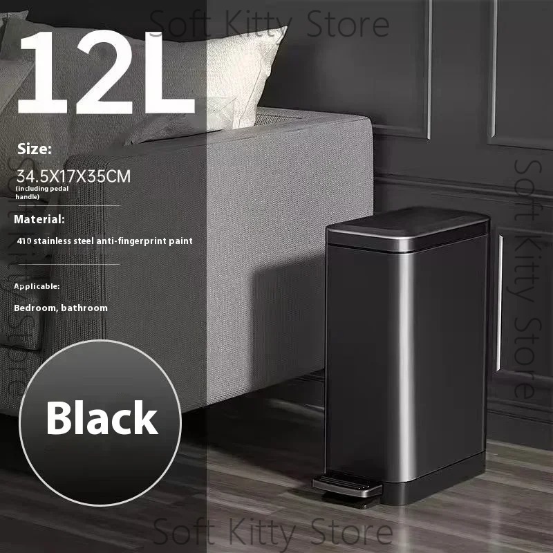 12/15/18L Tretmülleimer mit De – Home Bathroom Trash Can Bewertung und Preis
