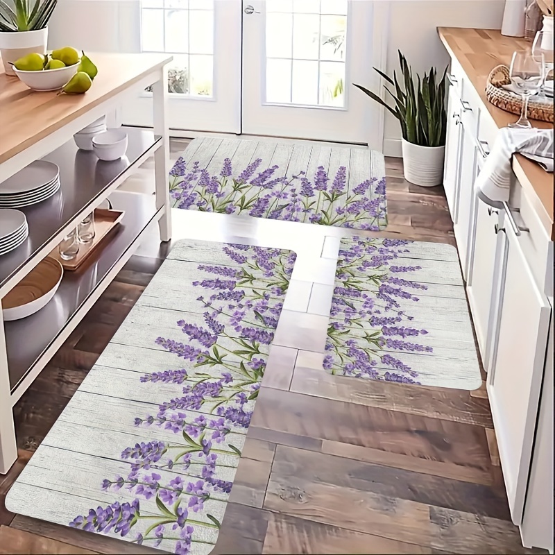 VIKAMA Blumen und Pflanzen Küc – Zara Home Bathroom Rug Bewertung und Preis