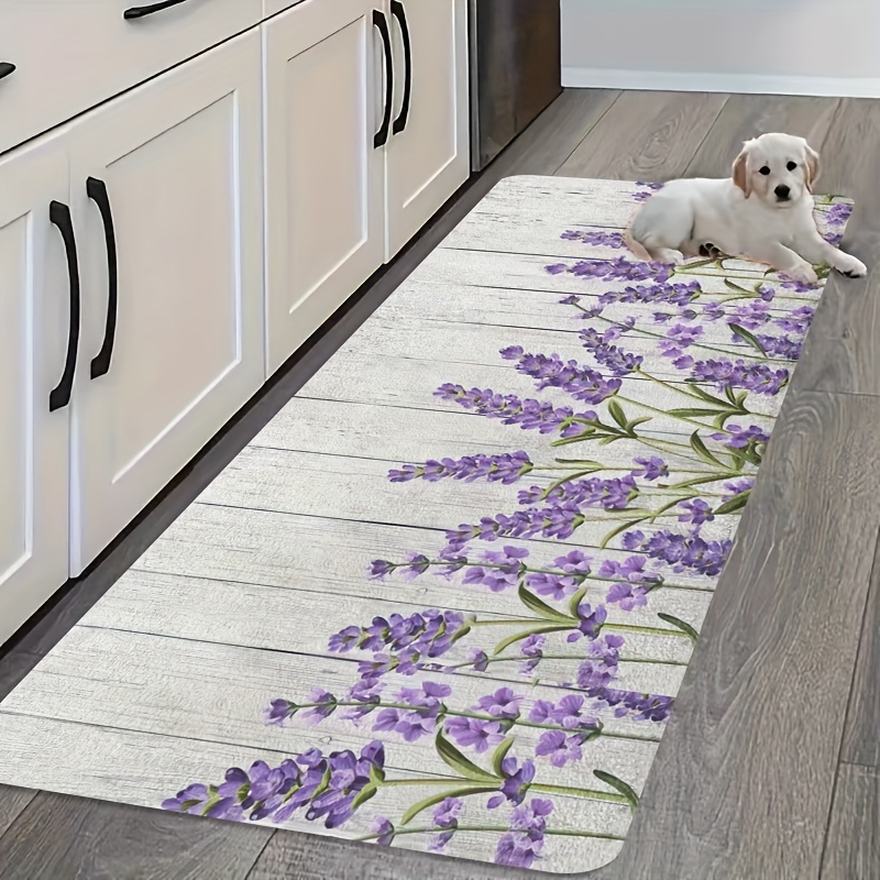 VIKAMA Blumen und Pflanzen Küc – Zara Home Bathroom Rug Bewertung und Preis