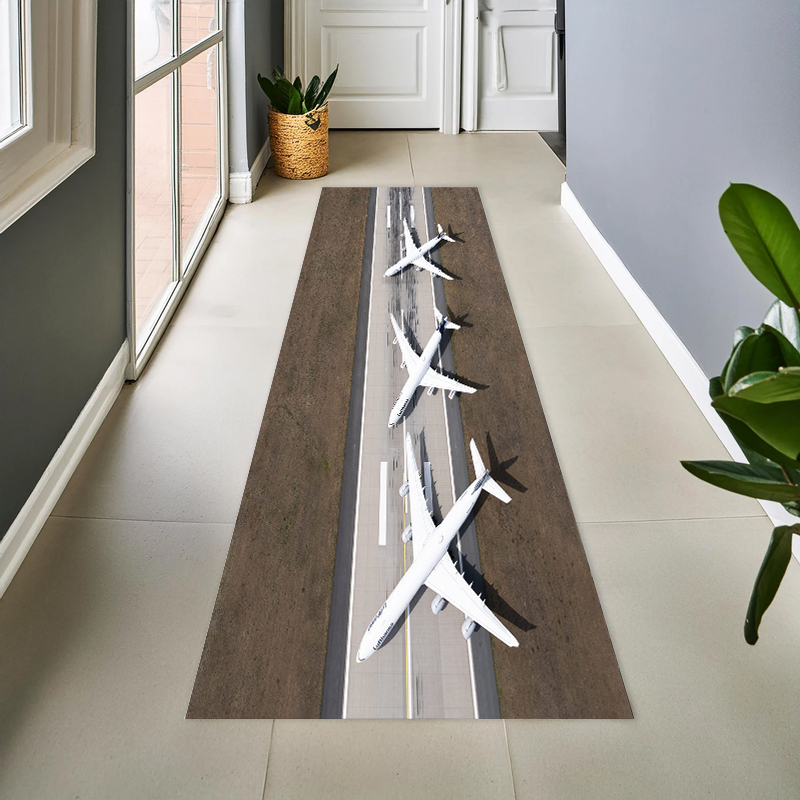 Flughafen-Laufsteg-Teppich mit – Jet Home Bathroom Mats Bewertung und Preis