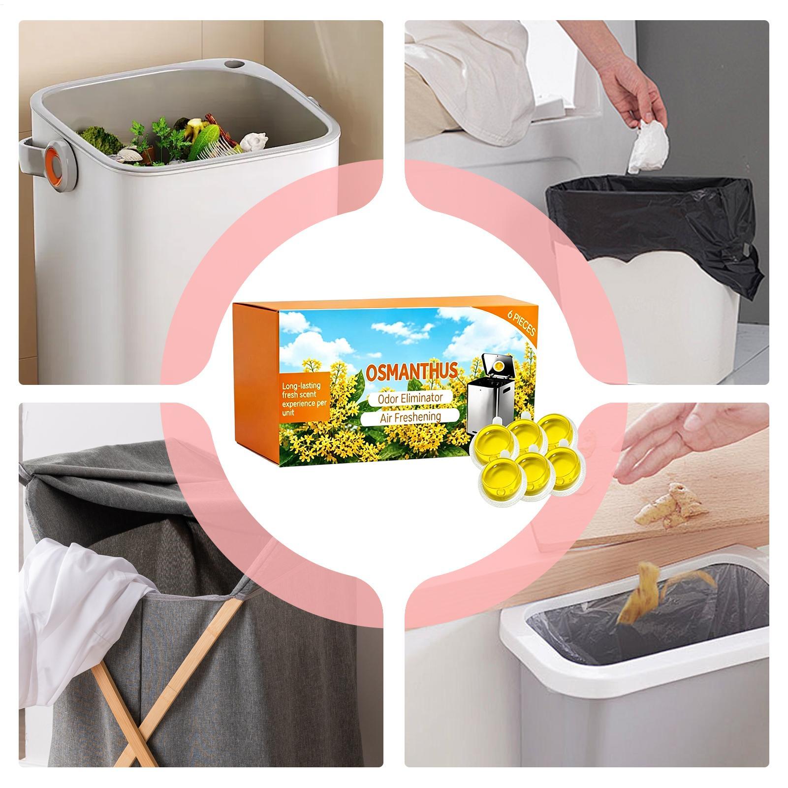 6-teiliges Set Geruchsneutrali – Home Bathroom Trash Can Bewertung und Preis