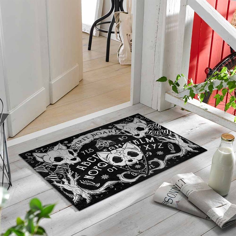Dunkle Gothic-Bodenmatte für d – Zara Home Bathroom Rug Bewertung und Preis